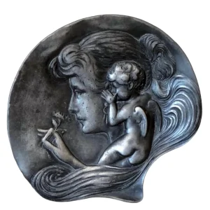 Art Nouveau блюдо тарелочка для женских мелочей WMF