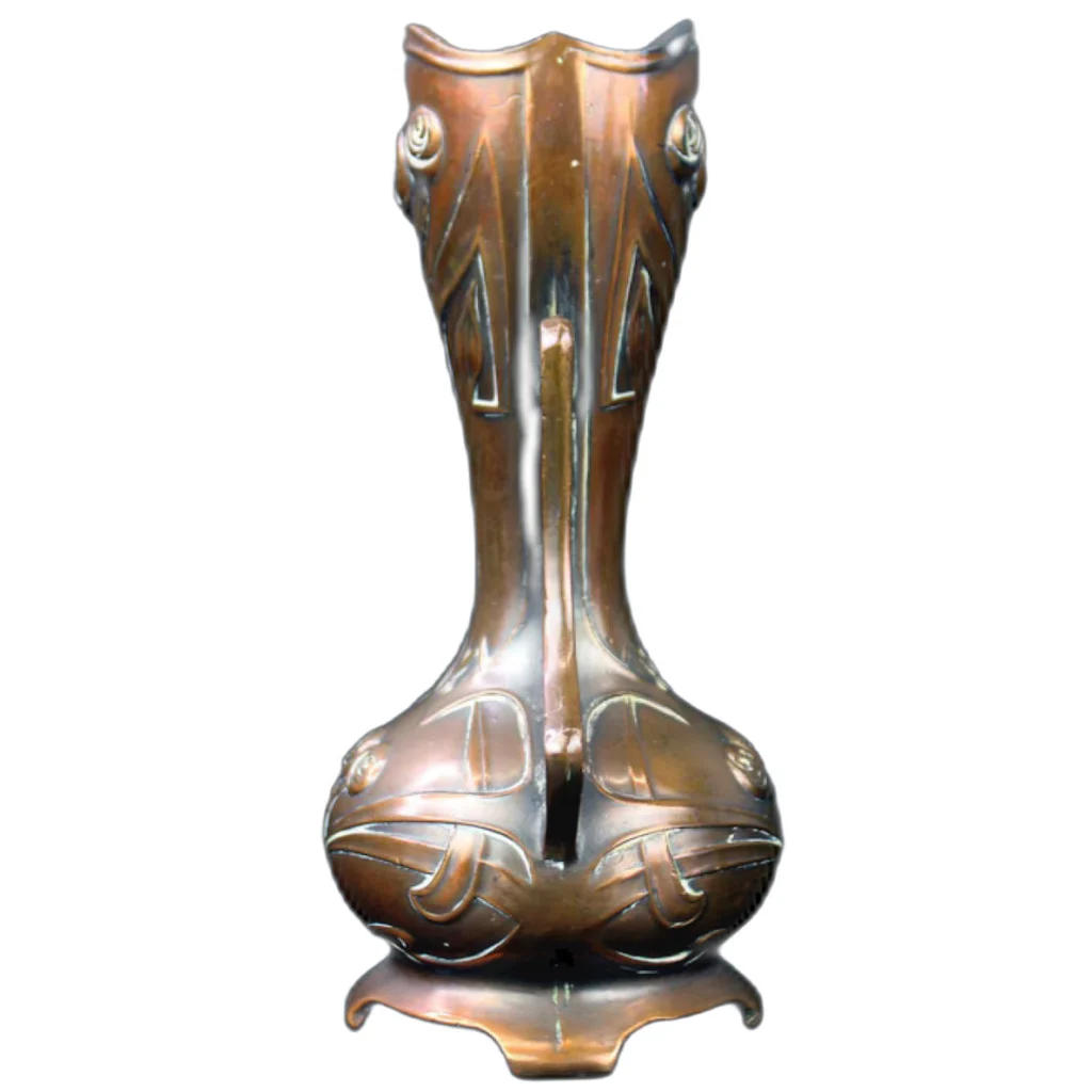 Цветочная ваза с розочками в стиле Модерн, Art Nouveau — изображение 2