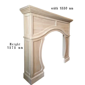 A&D Art Nouveau huge fireplace #1