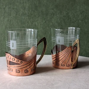 Полноразмерный подстаканник в стиле Арт-Нуво, Модерн