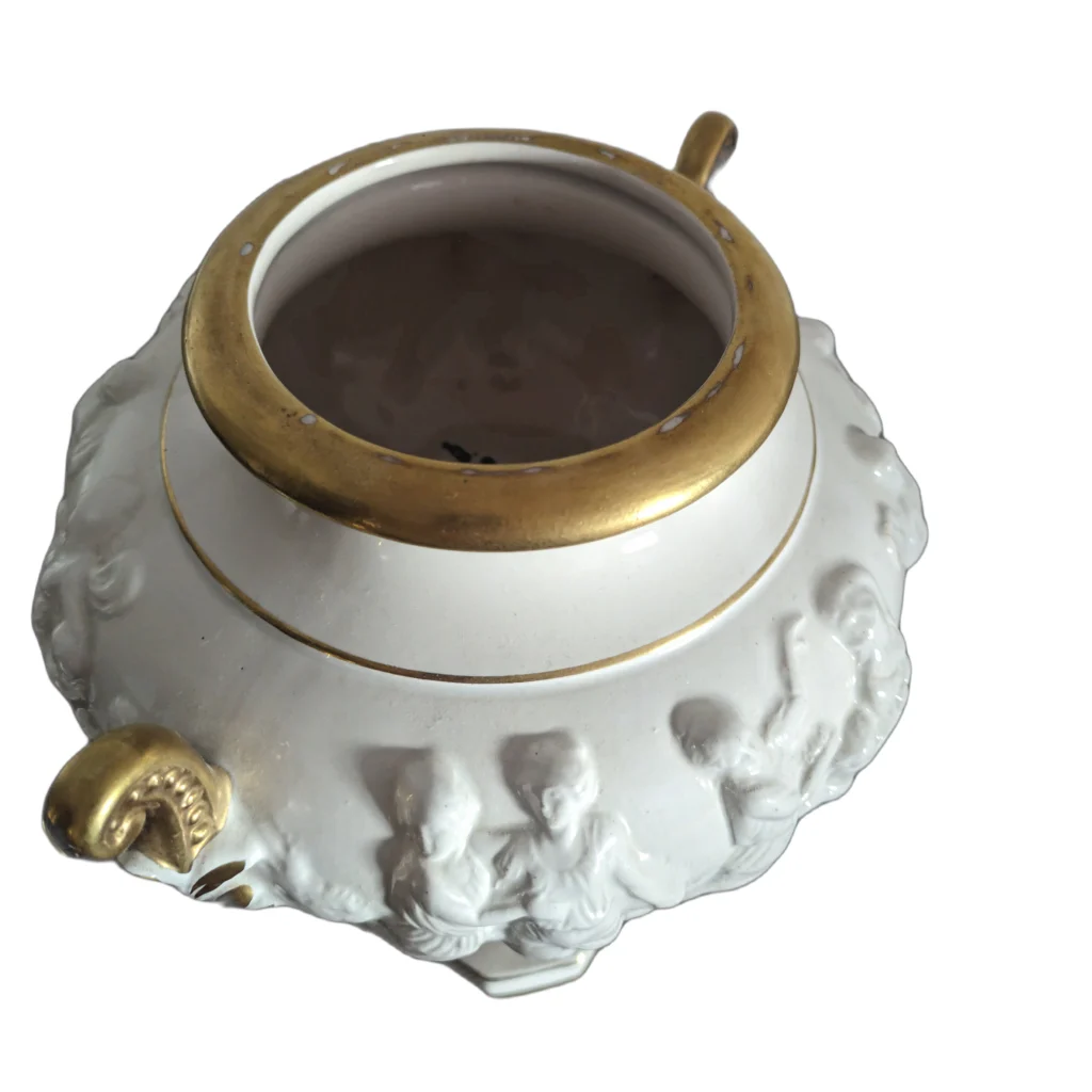 Capodimonte ваза конфетница бисквитница — изображение 5