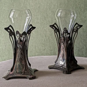 пара - Вазочка для цветов WMF в стиле Art Nouveau