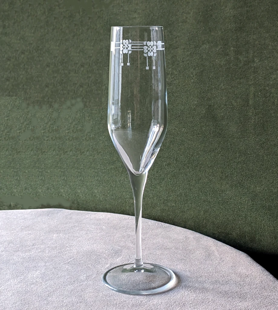 Бокал в стиле Модерн с орнаментом #227 — изображение 4
