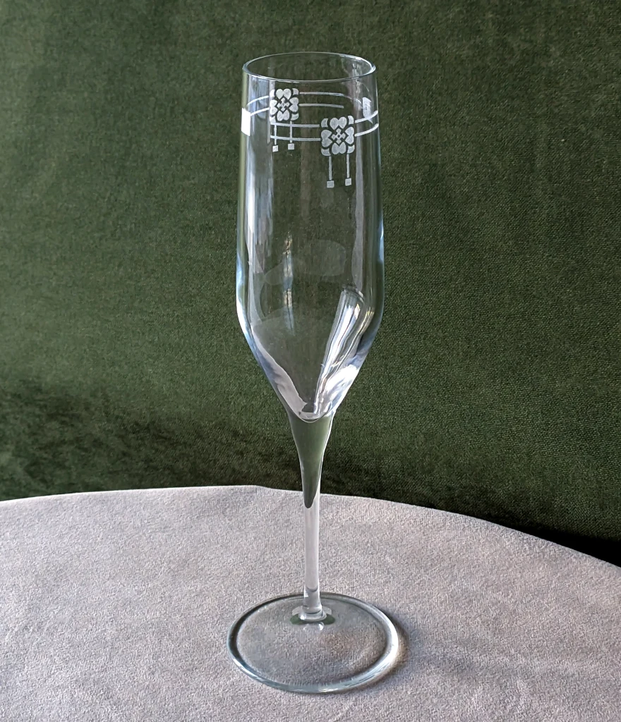 Бокал в стиле Модерн с орнаментом #227 — изображение 5