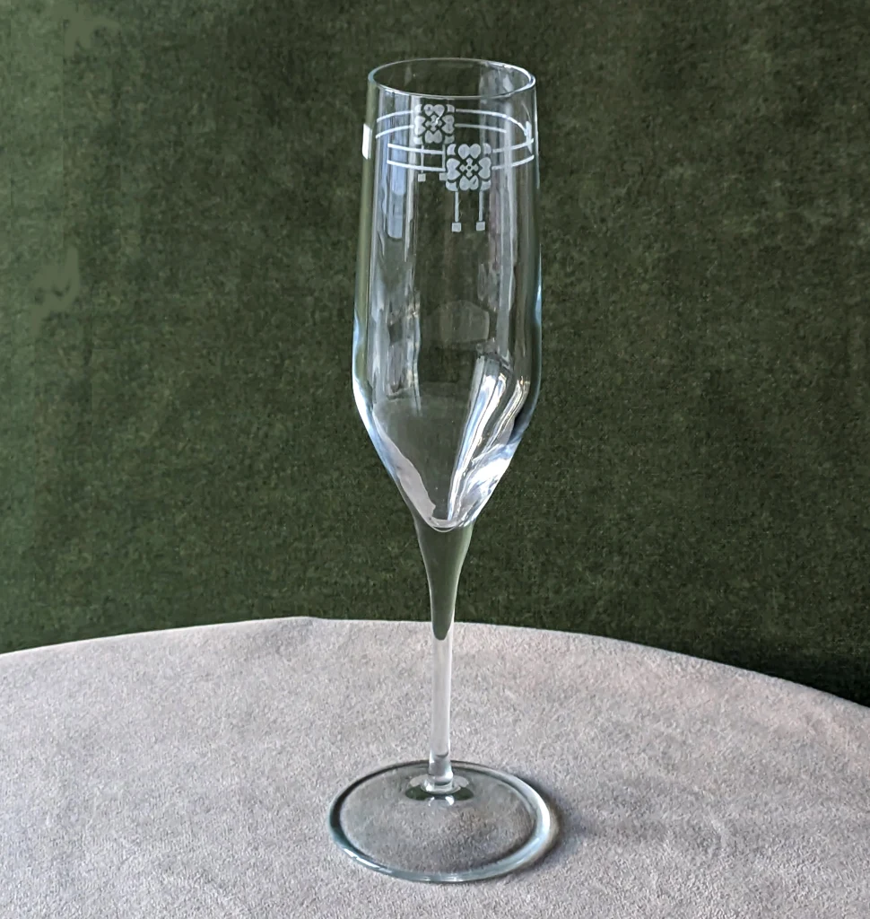 Бокал в стиле Модерн с орнаментом #227 — изображение 6