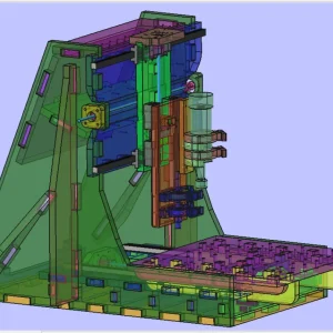 Жесткий и простой ЧПУ станок #Тадам-10 - набор деталей для быстрого изготовления