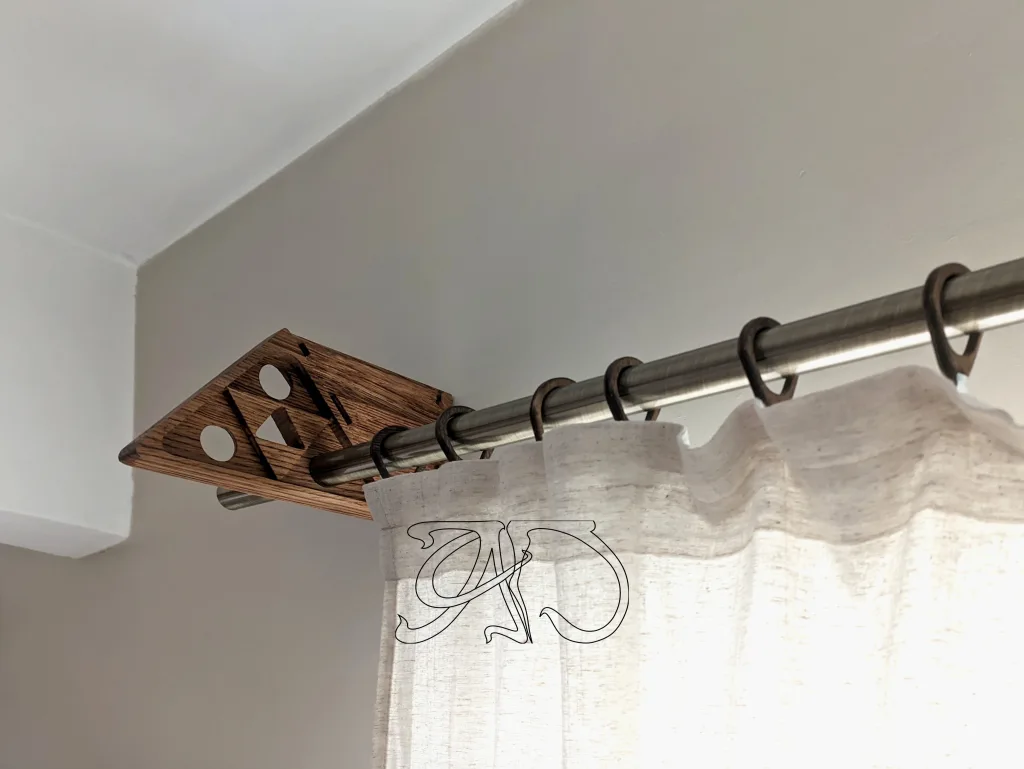 1 ps A&D Art Deco curtain rod bracket #13 — изображение 13