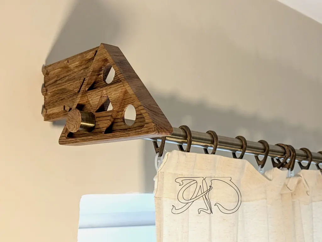 1 ps A&D Art Deco curtain rod bracket #13 — изображение 9