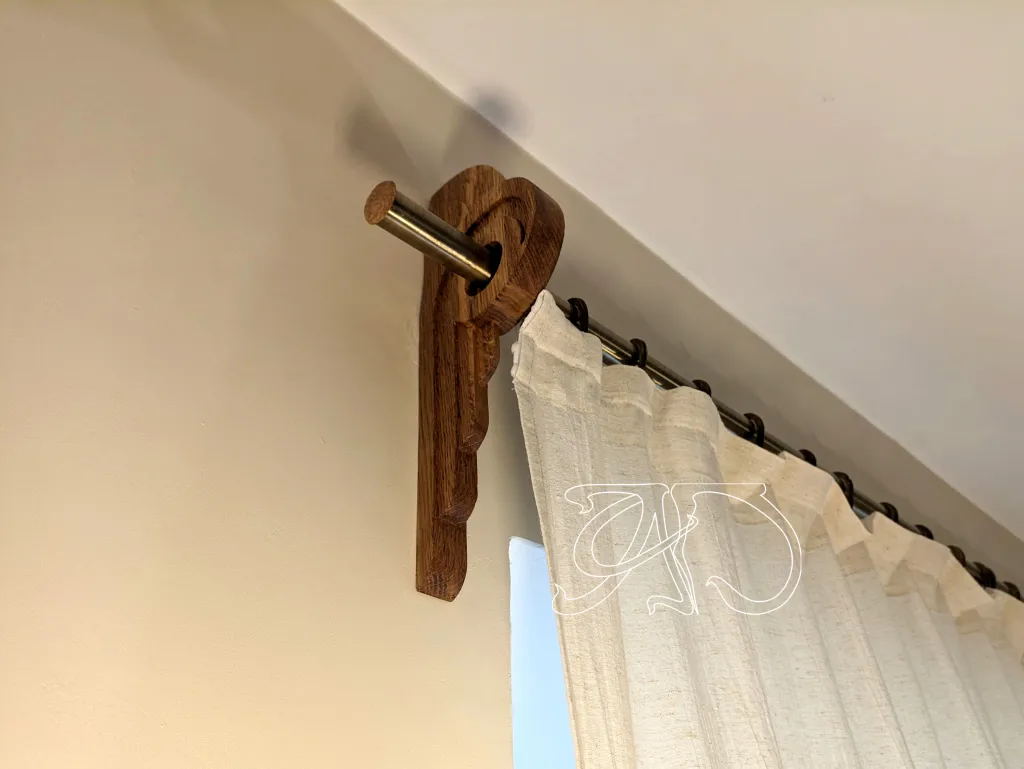 1 ps A&D Art Deco curtain rod bracket #15 — изображение 10